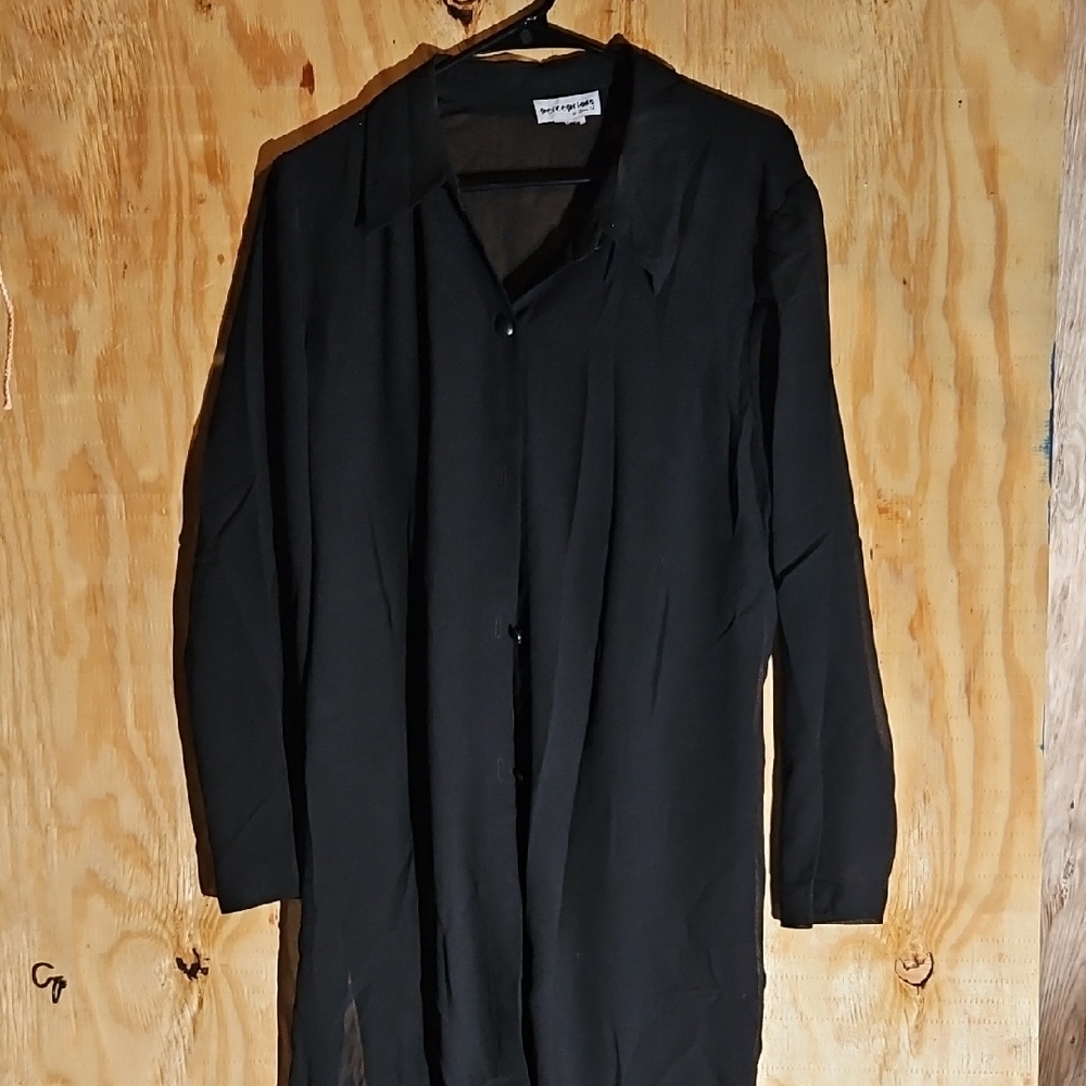 Perceptions Black Long Sleeve Dress